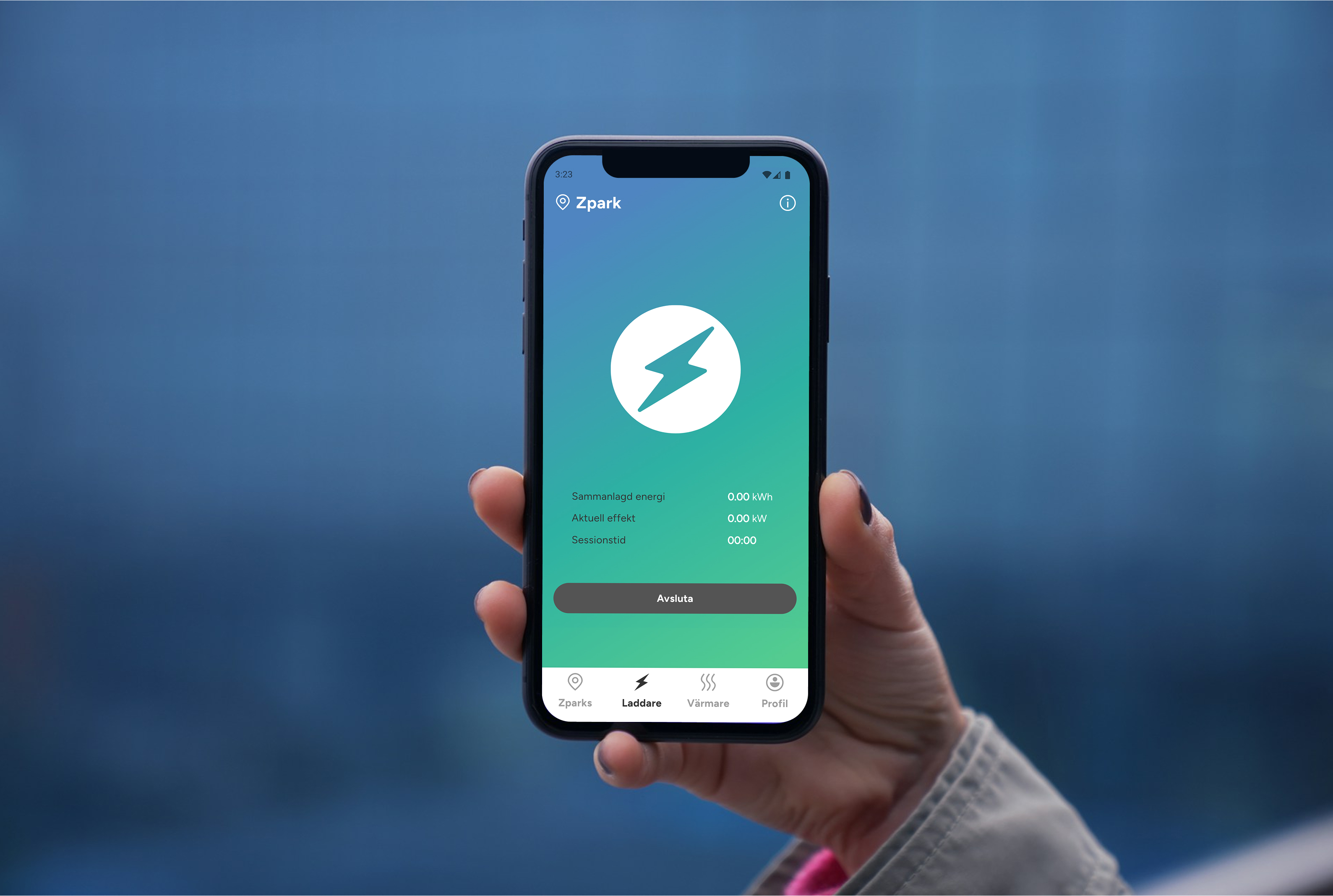 Ev charging app - Zpark