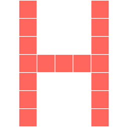 Example showing that pixels are set in height